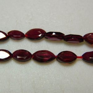 Shop Garnet Bead Shapes! 4x7mm Garnet Faceted Marquise Beads, Garnet Fancy Marquise Beads, 13 Inch Natural Garnet For Jewelry Necklace (1ST To 5ST Options) | Natural genuine other-shape Garnet beads for beading and jewelry making.  #jewelry #beads #beadedjewelry #diyjewelry #jewelrymaking #beadstore #beading #affiliate #ad