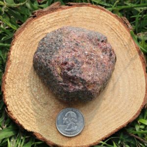 Shop Raw & Rough Garnet Stones! Raw Garnet Singles #E | Natural genuine stones & crystals in various shapes & sizes. Buy raw cut, tumbled, or polished gemstones for making jewelry or crystal healing energy vibration raising reiki stones. #crystals #gemstones #crystalhealing #crystalsandgemstones #energyhealing #affiliate #ad