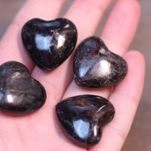 Shop Garnet Shapes! Garnet Stone Puffy 25 mm Heart K30 | Natural genuine stones & crystals in various shapes & sizes. Buy raw cut, tumbled, or polished gemstones for making jewelry or crystal healing energy vibration raising reiki stones. #crystals #gemstones #crystalhealing #crystalsandgemstones #energyhealing #affiliate #ad