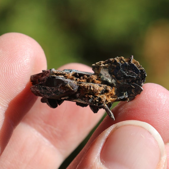 Rutile With Hematite Raw Single #a