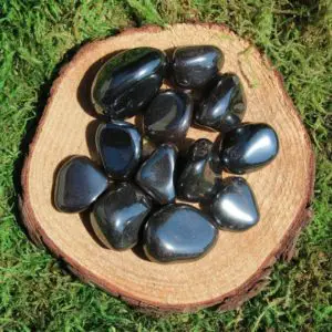 Shop Tumbled Hematite Crystals & Pocket Stones! Hematite Medium Tumbled | Natural genuine stones & crystals in various shapes & sizes. Buy raw cut, tumbled, or polished gemstones for making jewelry or crystal healing energy vibration raising reiki stones. #crystals #gemstones #crystalhealing #crystalsandgemstones #energyhealing #affiliate #ad