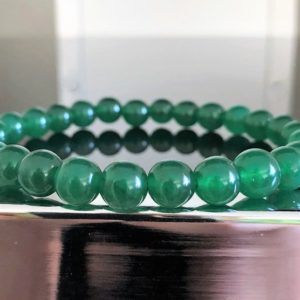 Shop Jade Jewelry! Calming and harmonious Green Jade AA quality beaded bracelet for men, 8mm, heal from emotional and physical injuries | Natural genuine Jade jewelry. Buy handcrafted artisan men's jewelry, gifts for men.  Unique handmade mens fashion accessories. #jewelry #beadedjewelry #beadedjewelry #shopping #gift #handmadejewelry #jewelry #affiliate #ad