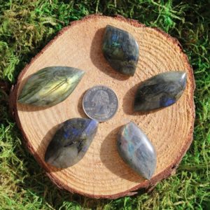 Shop Labradorite Cabochons! Labradorite Cabochons #A-J | Natural genuine stones & crystals in various shapes & sizes. Buy raw cut, tumbled, or polished gemstones for making jewelry or crystal healing energy vibration raising reiki stones. #crystals #gemstones #crystalhealing #crystalsandgemstones #energyhealing #affiliate #ad