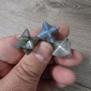 Labradorite Merkaba Small M246 | Natural genuine stones & crystals in various shapes & sizes. Buy raw cut, tumbled, or polished gemstones for making jewelry or crystal healing energy vibration raising reiki stones. #crystals #gemstones #crystalhealing #crystalsandgemstones #energyhealing #affiliate #ad