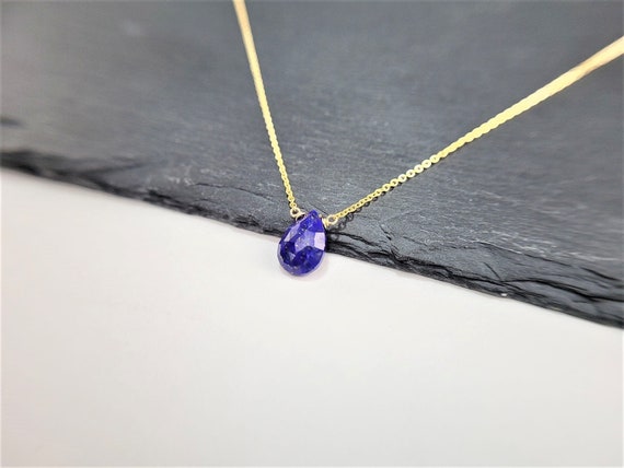 Lapis Lazuli Necklace, December Birthstone /handmade Jewelry/ Gemstone Necklace, Necklaces For Women, Birthstone Necklace, Layered Necklace