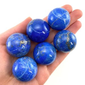 Shop Lapis Lazuli Stones & Crystals! Lapis lazuli sphere, crystal ball, lapis lazuli palm stone, lapis lazuli ball, crystal ball, crystal sphere, lapis lazuli | Natural genuine stones & crystals in various shapes & sizes. Buy raw cut, tumbled, or polished gemstones for making jewelry or crystal healing energy vibration raising reiki stones. #crystals #gemstones #crystalhealing #crystalsandgemstones #energyhealing #affiliate #ad