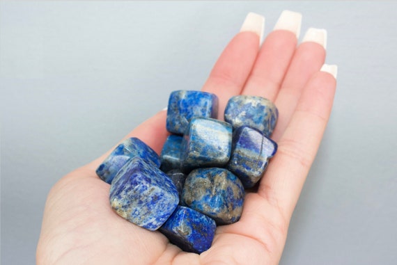 Lapis Lazuli Tumbled Stone Lapis Lazuli Stone Lapis Lazuli Tumble Stone Crystal Healing Zodiac Birthday Gift May Taurus Gemini