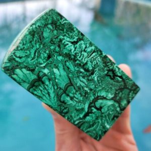 Collector's Malachite Tower – Incredible High Quality Piece – Polished and Safe for handling – #8 | Natural genuine stones & crystals in various shapes & sizes. Buy raw cut, tumbled, or polished gemstones for making jewelry or crystal healing energy vibration raising reiki stones. #crystals #gemstones #crystalhealing #crystalsandgemstones #energyhealing #affiliate #ad