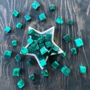 Shop Malachite Shapes! Malachite, Malachite Cube, Qty. 1 | Natural genuine stones & crystals in various shapes & sizes. Buy raw cut, tumbled, or polished gemstones for making jewelry or crystal healing energy vibration raising reiki stones. #crystals #gemstones #crystalhealing #crystalsandgemstones #energyhealing #affiliate #ad