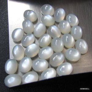 Shop Moonstone Cabochons! 10 pieces 6x8mm White Moonstone Cabochon Oval Loose Gemstone, White Moonstone Oval Cabochon Gemstone, Moonstone Cabochon Oval Gemstone | Natural genuine stones & crystals in various shapes & sizes. Buy raw cut, tumbled, or polished gemstones for making jewelry or crystal healing energy vibration raising reiki stones. #crystals #gemstones #crystalhealing #crystalsandgemstones #energyhealing #affiliate #ad