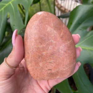 Shop Moonstone Shapes! Peach moonstone standing free form, fertility, balancing, femininy | Natural genuine stones & crystals in various shapes & sizes. Buy raw cut, tumbled, or polished gemstones for making jewelry or crystal healing energy vibration raising reiki stones. #crystals #gemstones #crystalhealing #crystalsandgemstones #energyhealing #affiliate #ad