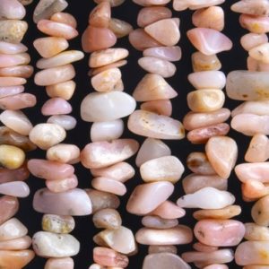 Shop Opal Chip & Nugget Beads! Genuine Natural Opal Gemstone Beads 4-10MM Pink Pebble Chips AA Quality Loose Beads (108385) | Natural genuine chip Opal beads for beading and jewelry making.  #jewelry #beads #beadedjewelry #diyjewelry #jewelrymaking #beadstore #beading #affiliate #ad