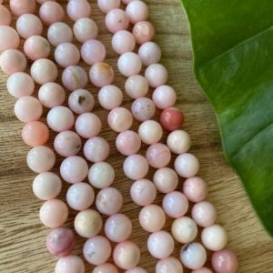 Shop Opal Bead Shapes! Pink opal bead strand, gemstone beads | Natural genuine other-shape Opal beads for beading and jewelry making.  #jewelry #beads #beadedjewelry #diyjewelry #jewelrymaking #beadstore #beading #affiliate #ad