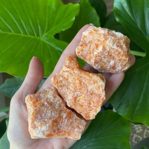 Shop Orange Calcite Stones & Crystals! Large raw orchid calcite, orange calcite | Natural genuine stones & crystals in various shapes & sizes. Buy raw cut, tumbled, or polished gemstones for making jewelry or crystal healing energy vibration raising reiki stones. #crystals #gemstones #crystalhealing #crystalsandgemstones #energyhealing #affiliate #ad