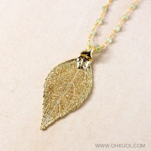 Shop Peridot Necklaces! Gold Evergreen Leaf Necklace, Green Peridot Chain, Leaf Jewelry, Layering Necklace | Natural genuine Peridot necklaces. Buy crystal jewelry, handmade handcrafted artisan jewelry for women.  Unique handmade gift ideas. #jewelry #beadednecklaces #beadedjewelry #gift #shopping #handmadejewelry #fashion #style #product #necklaces #affiliate #ad