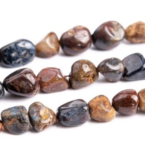 6-11MM Pietersite Pebble Chips Beads China Grade A Genuine Natural Gemstone Loose Beads 15" / 7.5" Bulk Lot Options (117269) | Natural genuine chip Pietersite beads for beading and jewelry making.  #jewelry #beads #beadedjewelry #diyjewelry #jewelrymaking #beadstore #beading #affiliate #ad