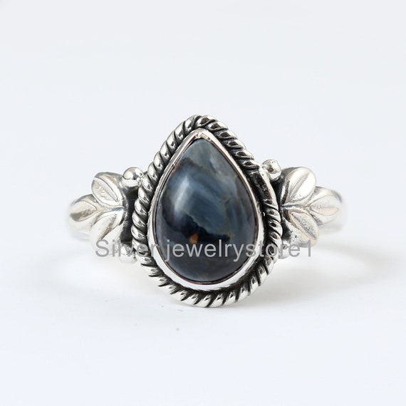 Pietersite Ring, Gemstone Ring, 925 Silver Ring, Designer Ring, Pietersite Jewelry, Boho Jewelry, Solitaire Ring, Women Ring, Gift Ring