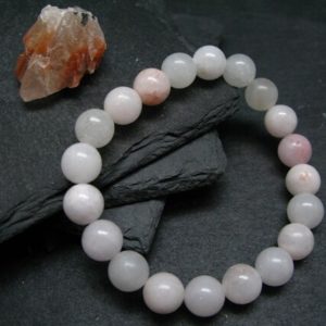 Shop Pink Calcite Bracelets! Pink Calcite Genuine Bracelet ~ 7 Inches  ~ 10mm  Round Beads | Natural genuine Pink Calcite bracelets. Buy crystal jewelry, handmade handcrafted artisan jewelry for women.  Unique handmade gift ideas. #jewelry #beadedbracelets #beadedjewelry #gift #shopping #handmadejewelry #fashion #style #product #bracelets #affiliate #ad