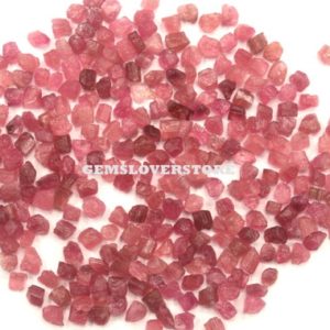 Shop Pink Tourmaline Stones & Crystals! 50 Pieces Pink Tourmaline 2-4 MM Raw, Genuine Natural Pink Tourmaline Gemstone Rough, Loose Gemstone Rough Tourmaline, Tiny Pink Color Raw | Natural genuine stones & crystals in various shapes & sizes. Buy raw cut, tumbled, or polished gemstones for making jewelry or crystal healing energy vibration raising reiki stones. #crystals #gemstones #crystalhealing #crystalsandgemstones #energyhealing #affiliate #ad