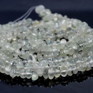 Shop Prehnite Chip & Nugget Beads! 5-6MM  Prehnite Gemstone Pebble Nugget Chip Loose Beads 34 inch  (80002096-A12) | Natural genuine chip Prehnite beads for beading and jewelry making.  #jewelry #beads #beadedjewelry #diyjewelry #jewelrymaking #beadstore #beading #affiliate #ad