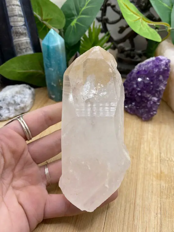 Lemurian Quartz Wand Channel Point Mlqp13