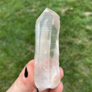 Lemurian Quartz Crystal Point (2" – 6") – From Brazil – Lemurian Crystal – Lemurian Point – Healing Crystals & Stones – Lemurian Quartz | Natural genuine stones & crystals in various shapes & sizes. Buy raw cut, tumbled, or polished gemstones for making jewelry or crystal healing energy vibration raising reiki stones. #crystals #gemstones #crystalhealing #crystalsandgemstones #energyhealing #affiliate #ad