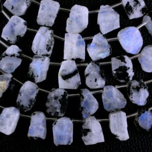 Shop Rainbow Moonstone Chip & Nugget Beads! Good Quality 1 Strand Natural Rainbow Moonstone Rough, 21 Pieces, Blue Fire Moonstone Rough,10×13-12×16 MM, Making Jewelry ,Wholesale Price | Natural genuine chip Rainbow Moonstone beads for beading and jewelry making.  #jewelry #beads #beadedjewelry #diyjewelry #jewelrymaking #beadstore #beading #affiliate #ad