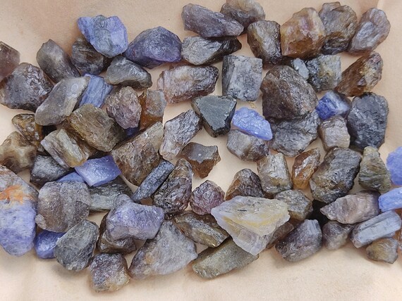 Raw Tanzanite Crystal - Raw Crystal - Natural Tanzanite Crystal Gemstone,jewelry Making - Wholesale Tanzanite Rough For Healing Purpose