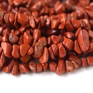 Shop Red Jasper Chip & Nugget Beads! 34" Red jasper 5x10mm chips beads strands, DIY jewelry beads, semi-precious stone wholesaler | Natural genuine chip Red Jasper beads for beading and jewelry making.  #jewelry #beads #beadedjewelry #diyjewelry #jewelrymaking #beadstore #beading #affiliate #ad