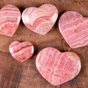 Shop Rhodochrosite Stones & Crystals! RHODOCHROSITE Crystal Heart – AA Grade Banded – Self Care, Mom Gift, Home Decor, Healing Crystals and Stones, E1944 | Natural genuine stones & crystals in various shapes & sizes. Buy raw cut, tumbled, or polished gemstones for making jewelry or crystal healing energy vibration raising reiki stones. #crystals #gemstones #crystalhealing #crystalsandgemstones #energyhealing #affiliate #ad