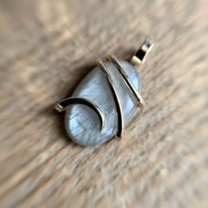 Shop Sapphire Pendants! Silver sapphire in 14k gold pendant | Natural genuine Sapphire pendants. Buy crystal jewelry, handmade handcrafted artisan jewelry for women.  Unique handmade gift ideas. #jewelry #beadedpendants #beadedjewelry #gift #shopping #handmadejewelry #fashion #style #product #pendants #affiliate #ad