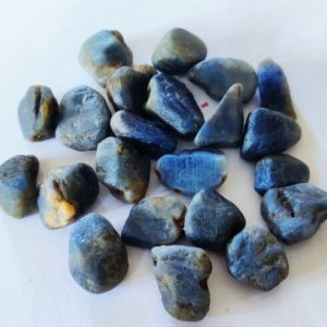 Shop Raw & Rough Sapphire Stones! Natural Blue Sapphire crystal Raw 10 / 25 Piece LOT, Natural Gemstone Raw, Healing Crystal Raw 8×10 mm 10×12, 15×20 Mm Size | Natural genuine stones & crystals in various shapes & sizes. Buy raw cut, tumbled, or polished gemstones for making jewelry or crystal healing energy vibration raising reiki stones. #crystals #gemstones #crystalhealing #crystalsandgemstones #energyhealing #affiliate #ad