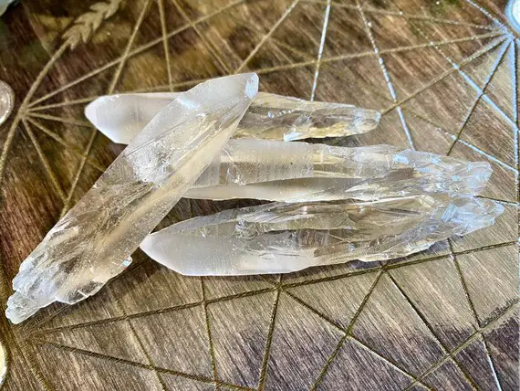 Lemurian Smoky Quartz Wand Point | Intuitively Chosen Crystal Brazil Gemstone Wand Natural