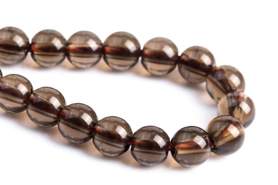 4mm Smoky Quartz Beads Grade Aaa Natural Gemstone Half Strand Round Loose Beads 7.5" Bulk Lot 1,3,5,10 And 50 (100659h-307)