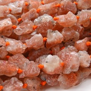 Shop Sunstone Chip & Nugget Beads! 8X11MM Natural Sunstone Gemstone Grade AAA Rough Nugget Chunks Loose Beads BULK LOT 1,2,6,12 and 50 (D114) | Natural genuine chip Sunstone beads for beading and jewelry making.  #jewelry #beads #beadedjewelry #diyjewelry #jewelrymaking #beadstore #beading #affiliate #ad