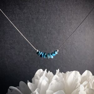 Shop Turquoise Jewelry! Raw Turquoise Necklace, Mindfulness Gift, Anxiety Jewelry, Balance Necklace | Natural genuine Turquoise jewelry. Buy crystal jewelry, handmade handcrafted artisan jewelry for women.  Unique handmade gift ideas. #jewelry #beadedjewelry #beadedjewelry #gift #shopping #handmadejewelry #fashion #style #product #jewelry #affiliate #ad