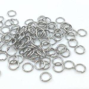Shop Jump Rings! 4mm/6mm/8mm/10mm 316 Stainless Steel Jump Rings 100pcs | Shop jewelry making and beading supplies, tools & findings for DIY jewelry making and crafts. #jewelrymaking #diyjewelry #jewelrycrafts #jewelrysupplies #beading #affiliate #ad