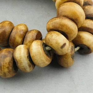 Shop Hemp Jewelry Making Supplies! African Bone Kenya Beads – Large Hole Ethnic Bone Home Decor Beads. AB-40 | Shop jewelry making and beading supplies, tools & findings for DIY jewelry making and crafts. #jewelrymaking #diyjewelry #jewelrycrafts #jewelrysupplies #beading #affiliate #ad
