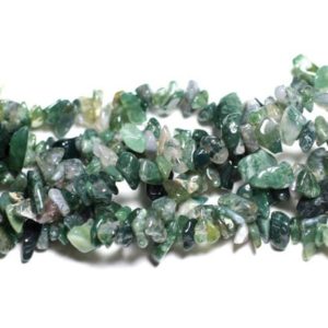 Shop Agate Chip & Nugget Beads! about – stone beads – Agate Moss rock Chips 5-12mm – 4558550020154 130pc | Natural genuine chip Agate beads for beading and jewelry making.  #jewelry #beads #beadedjewelry #diyjewelry #jewelrymaking #beadstore #beading #affiliate #ad