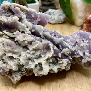 Grape Agate crystal specimen GA20 | Natural genuine stones & crystals in various shapes & sizes. Buy raw cut, tumbled, or polished gemstones for making jewelry or crystal healing energy vibration raising reiki stones. #crystals #gemstones #crystalhealing #crystalsandgemstones #energyhealing #affiliate #ad