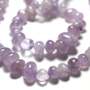 Shop Amethyst Chip & Nugget Beads! 10pc-stone beads-Amethyst clear nuggets rolled pebbles 7-13mm-7427039728379 | Natural genuine chip Amethyst beads for beading and jewelry making.  #jewelry #beads #beadedjewelry #diyjewelry #jewelrymaking #beadstore #beading #affiliate #ad
