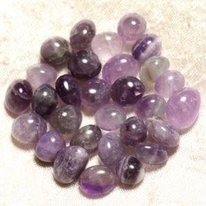 Shop Amethyst Chip & Nugget Beads! 10pc – Perles de Pierre – Améthyste Galets Roulés 6-13mm   4558550003690 | Natural genuine chip Amethyst beads for beading and jewelry making.  #jewelry #beads #beadedjewelry #diyjewelry #jewelrymaking #beadstore #beading #affiliate #ad