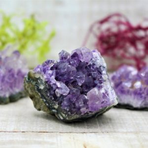 Raw Amethyst Clusters | Natural genuine stones & crystals in various shapes & sizes. Buy raw cut, tumbled, or polished gemstones for making jewelry or crystal healing energy vibration raising reiki stones. #crystals #gemstones #crystalhealing #crystalsandgemstones #energyhealing #affiliate #ad