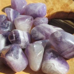 Shop Amethyst Stones & Crystals! Amethyst 1 inch + Tumbled Stone T235 | Natural genuine stones & crystals in various shapes & sizes. Buy raw cut, tumbled, or polished gemstones for making jewelry or crystal healing energy vibration raising reiki stones. #crystals #gemstones #crystalhealing #crystalsandgemstones #energyhealing #affiliate #ad