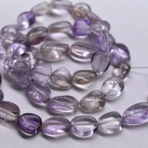 Shop Ametrine Chip & Nugget Beads! Ametrine Tumble Shape Smooth Nugget Beads 8×9.mm Approx 16″ Inches Natural Top Quality Wholesaler Price. | Natural genuine chip Ametrine beads for beading and jewelry making.  #jewelry #beads #beadedjewelry #diyjewelry #jewelrymaking #beadstore #beading #affiliate #ad