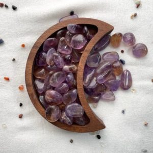 Shop Tumbled Ametrine Crystals & Pocket Stones! Ametrine, tumbled. Reiki Infused | Natural genuine stones & crystals in various shapes & sizes. Buy raw cut, tumbled, or polished gemstones for making jewelry or crystal healing energy vibration raising reiki stones. #crystals #gemstones #crystalhealing #crystalsandgemstones #energyhealing #affiliate #ad