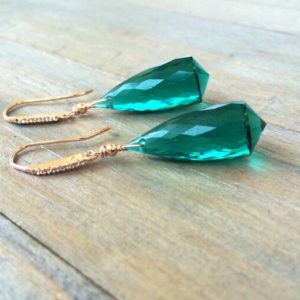 Rose Gold Pave Green Apatite Stones earrings. Neon Green gemstone. Luxury gift. Statement jewelry | Natural genuine Apatite earrings. Buy crystal jewelry, handmade handcrafted artisan jewelry for women.  Unique handmade gift ideas. #jewelry #beadedearrings #beadedjewelry #gift #shopping #handmadejewelry #fashion #style #product #earrings #affiliate #ad