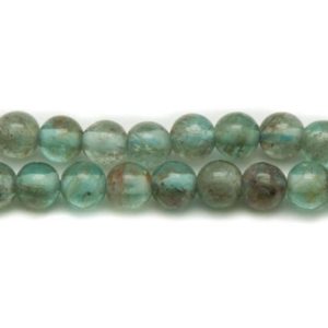 Shop Apatite Bead Shapes! 10pc – Perles Pierre Apatite Boules 5mm bleu vert clair turquoise transparent – 4558550025371 | Natural genuine other-shape Apatite beads for beading and jewelry making.  #jewelry #beads #beadedjewelry #diyjewelry #jewelrymaking #beadstore #beading #affiliate #ad