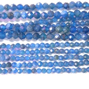 Shop Apatite Beads! Blue Apatite Small Beads – Natural Apatite Spacer Beads – 2mm Apatite Beads – 3mm Apatite Gemstone – 4mm Apatite Stones – 15 Inch | Natural genuine beads Apatite beads for beading and jewelry making.  #jewelry #beads #beadedjewelry #diyjewelry #jewelrymaking #beadstore #beading #affiliate #ad