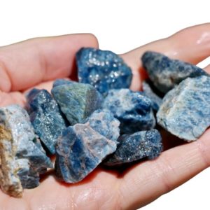 Shop Raw & Rough Apatite Stones! Raw Apatite Chunks M-size natural crystals | Natural genuine stones & crystals in various shapes & sizes. Buy raw cut, tumbled, or polished gemstones for making jewelry or crystal healing energy vibration raising reiki stones. #crystals #gemstones #crystalhealing #crystalsandgemstones #energyhealing #affiliate #ad